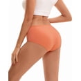 thumbnail image 4 of INNERSY Underwear for Women Cotton Hipster Breathable Panties 4 Pack(2XL,Red Spice), 4 of 9
