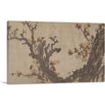 thumbnail image 1 of ARTCANVAS Ancient Plum Tree in Bloom 1800 Canvas Art Print by Katsushika Hokusai - Size: 18" x 12" (0.75" Deep), 1 of 9