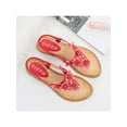 thumbnail image 6 of UKAP Womens Casual Summer Sandals Lightweight Outdoor Sandals Open Toe Summer Beach Shoes Elastic Band Flat Universal Sandals for Walking Traveling, 6 of 9