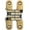 Gold, variant on SOSS 21626 1" x 4-5/8" Heavy Duty Invisible Hinge for 1-3/8" Doors Bright Chrome Finish