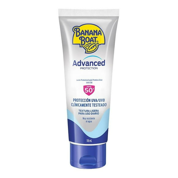 Protector solar textura ligera Banana Boat Advanced Protect de uso diario 118ml