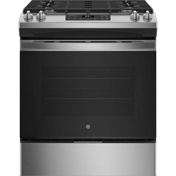 GE 30" Slide In Gas Range Stainless Steel - JCGSS61SPSS