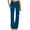 Navy, variant on LUOGENLI Female Casual Pants Women's Stretch Casual Straight Leg High Waistband Pocket Chino Pants Flared Pants Womens Casual Pants Relaxed Fit Stretch Waist Green L