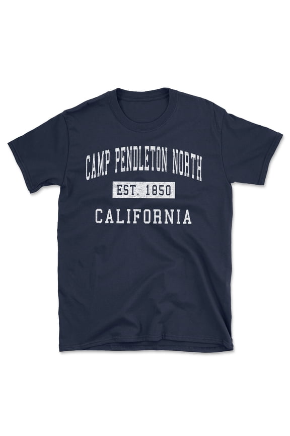 Camp Pendleton North California Classic Established Men's Cotton T-Shirt
