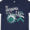 thumbnail image 4 of Inktastic Ovarian Cancer Awareness My Grandma is a Fighter Boys or Girls Toddler T-Shirt, 4 of 5