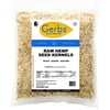 Raw Hemp Seed Kernels (Hearts) by Gerbs - 2 LBS - Top 14 Food Allergy Free & NON GMO