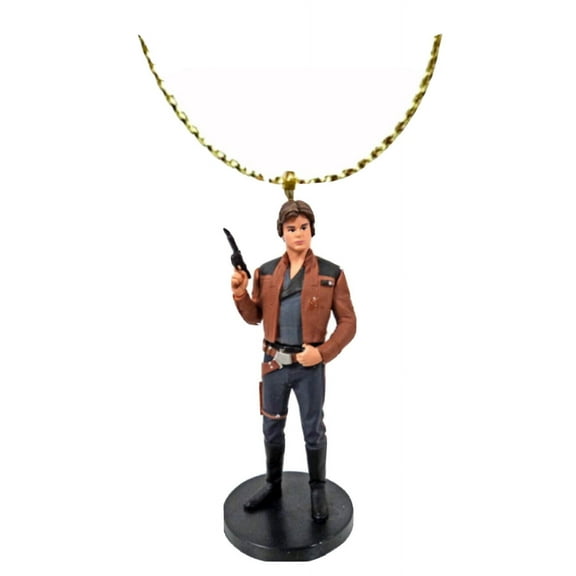 Han Solo Star Wars Story 3” Pvc Ornament Figure Charm Figurine Dangler New Gift