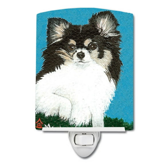 Carolines Treasures Chihuahua Cute Face Ceramic Night Light 6x4x3 multicolor