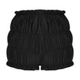 thumbnail image 5 of Hvot&aat Womens Ruffle Tiered Bloomers Bow Front Y2k Ruched Solid Color Mini Shorts Cute Lolita Layered Shorts, 5 of 5