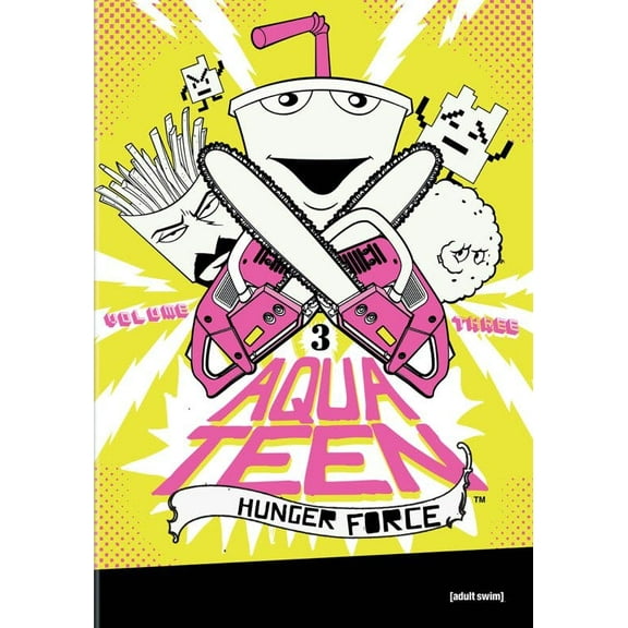 Aqua Teen Hunger Force: Volume 3 (RPKG 2021/DVD) (DVD New Box Art) [DVD]