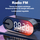 thumbnail image 3 of Reloj digital led despertador con altavoz bluetooth y radio Belug,  Negro, 3 of 5