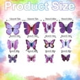 thumbnail image 3 of 12Pcs Artificial Butterfly Flower Stake Picks, Multicolor Simulation Butterfly Floral Arrangement Inserts, Garden Butterfly Decor Stems, DIY Vase Bouquet Butterfly Ornament Sticks for Decoration, 3 of 6
