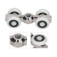 thumbnail image 4 of Roue de Porte de Douche, Installation Facile Rouleau de Porte de Douche Accessoires Complets Alliage de Zinc Premium Résistant à l'Usure pour Meubles pour Baignoires, 4 of 7