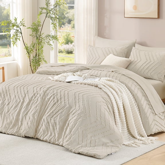 ANGENIA 7 Pieces King Size Comforter Sets Dark Emerald Green - Bed in a Bag Lightweight Fluffy All Season Bed Sets with Comforter, Sheets, Pillowcases & Shams