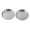 Without ears with ea, variant on 2Pieces Chinese Liangpi Pans Stainless Steel Round Cake Steaming Plate Liangpi Steaming Pans Dishwasher Safe for Liangpi