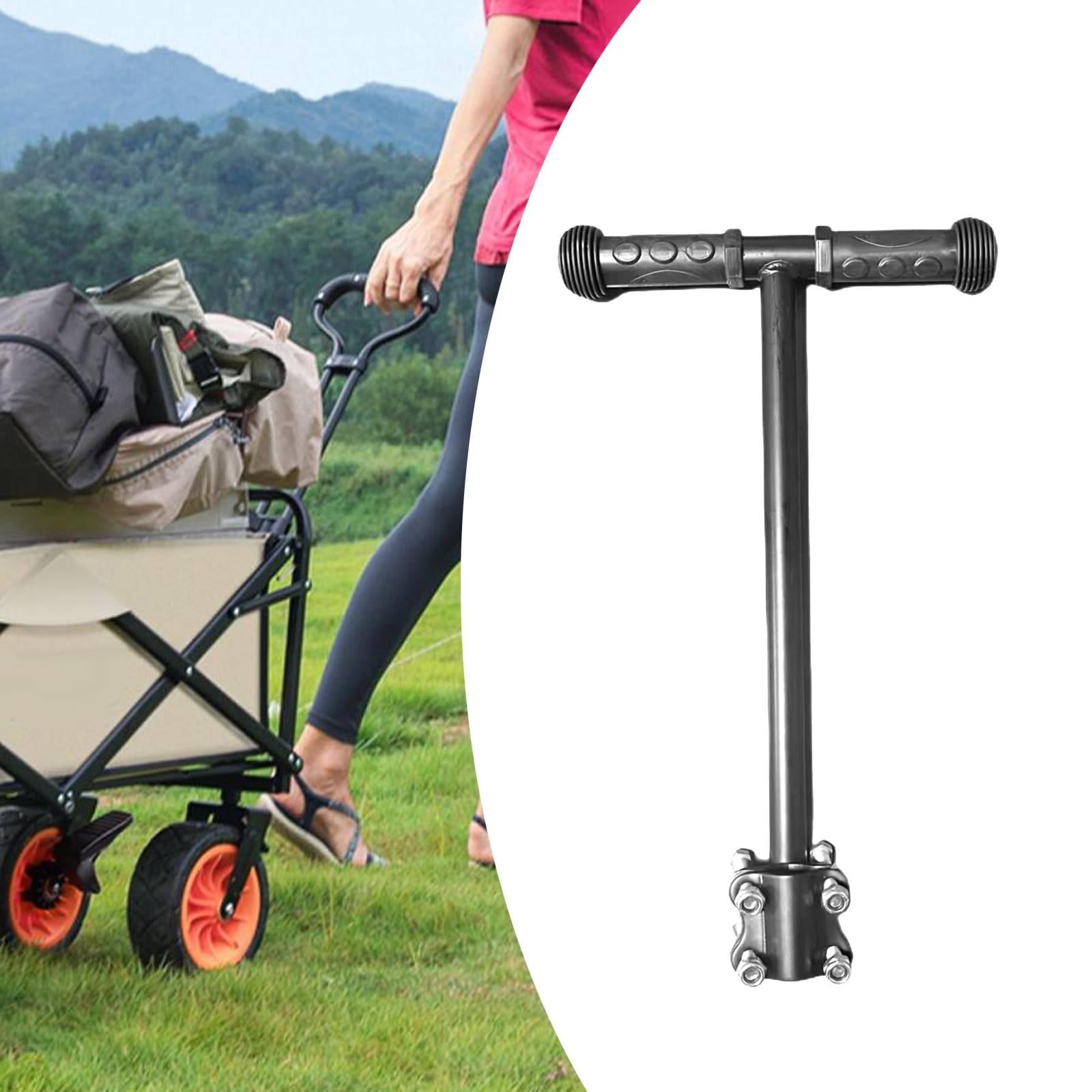 LeeQinersw Handlebars Extender Easy to Install Stroller Handle Extender Stainless Steel for 25mm Clamp Mouth