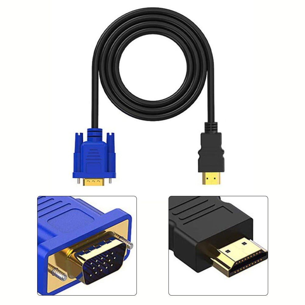Câble DVI Male vers VGA - 1.8m# - Connectique PC