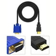 thumbnail image 4 of 1PCS VGA Cable HD-15 D-SUB Video Adapter Cord For PC Monitor Game HDTV, 4 of 11