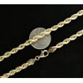 thumbnail image 3 of 10K Gold Rope Chain Gold Rope Chain Necklace 6mm 20-26 inches, 10K Gold Rope Chain, 10K Gold Chain,  Men Women,Rope Chain Necklace (Necklace length:20;), 3 of 4