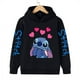 thumbnail image 2 of Ropa divertida Navidad Disney Stitch Sudadera con capucha niños dibujos animados chico niña niño Lilo y Stitch sudadera con capucha bebé Casual Top, 2 of 5