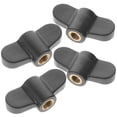 thumbnail image 1 of OULII 4Pcs Black Plastic Drum Cymbal Stand for Fastening and Stabilizing in Studio Sessions, 1 of 8