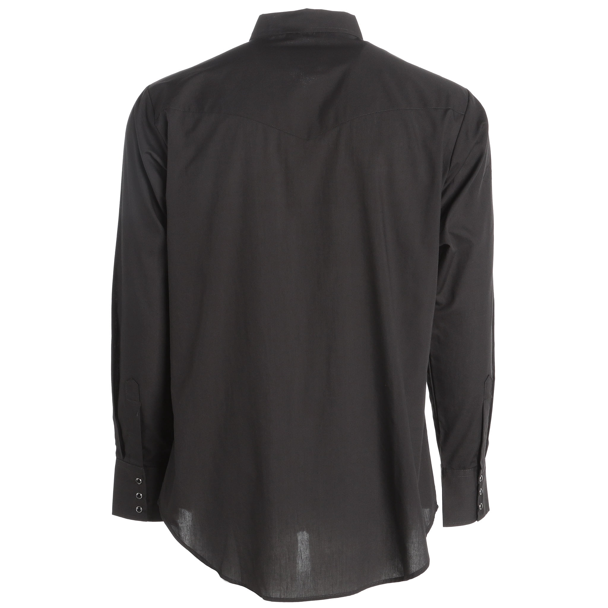 Ely Cattleman Big and Tall Long Sleeve Solid Western Shirt