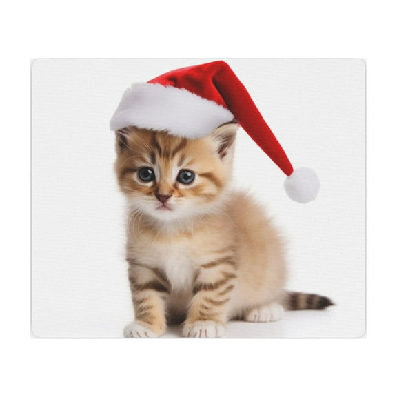 DistinctInk Mouse Pad - 1/4" Foam Rubber - Serengeti Kitten