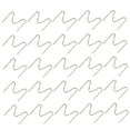 thumbnail image 4 of RENACLIPY 500 Pcs Électrodes de Soudage en Forme de M Argent pour Accessoires de Réparation Automobile 0.6Mm, 4 of 6