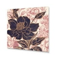 thumbnail image 2 of Designart "Emotions of Peonies in Blue and Pink" Floral Peony Metal Wall Art, 2 of 5