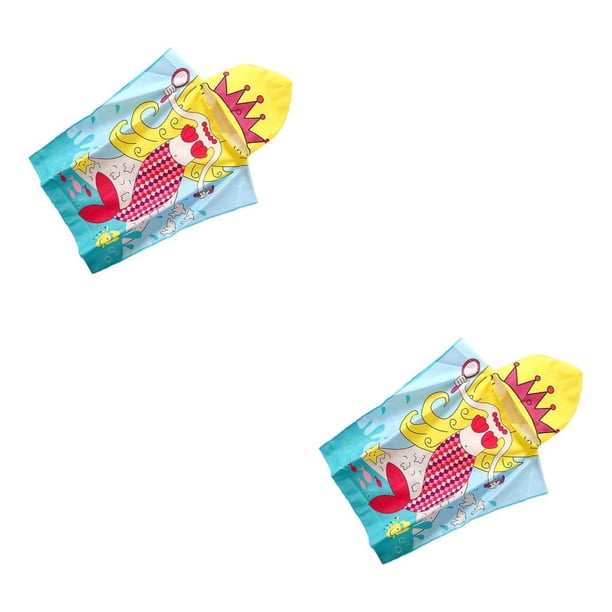 Ounissouiy Toalla de baño, capucha de baño, toallita para niños, impermeable, funcional, equipo de natación al aire libre, práctico estilo de Type1 NO1