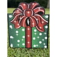 thumbnail image 6 of Christmas Present with Full Bow Yard Art 16" Tall, 6 of 10