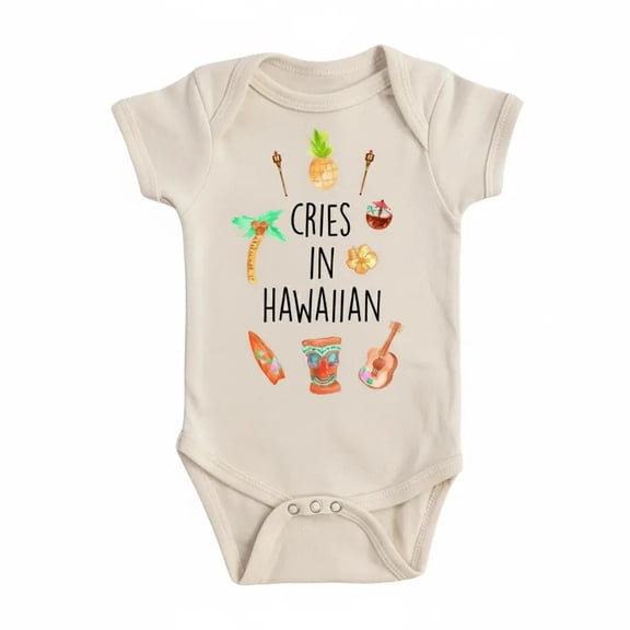 Hawaii Made Newborn Baby Bodysuit