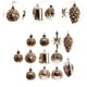 thumbnail image 3 of Adornos para árbol de Navidad, colgantes, regalos, manualidades, bolas de Navidad, adornos Oro, 3 of 7