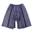 thumbnail image 4 of Mens Casual Shorts Tear Away Shorts Post Surgery Recovery Side Shorts Color Block Cotton Break Away Pants Going Out Shorts, 4 of 4