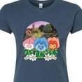 thumbnail image 3 of Disney - Alice In Wonderland - Flower Row - Juniors Fitted Graphic T-Shirt, 3 of 5