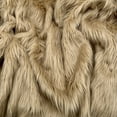 thumbnail image 2 of EOVEA Shaggy Faux Fur Fabric by The Yard - 18" X 60" Inch - Long Pile Fur - Fake Fur Materials - Soft & Fluffy Craft Fabric Supplies for DIY Arts & Crafts, Apparel, Costume, Rug(One Yard, Beige), 2 of 2