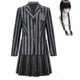 thumbnail image 1 of Wednesday Addams Cosplay Costume Set Nevermore Academy School Uniform Halloween Carnival Party Costume For Adults Kids, 1 of 5