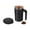 A, variant on Smart Temperature Sensing Magnetic Automatic Stirring Mug with Digital Display and Detachable Lid for Hot and Cold Beverages