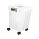 thumbnail image 4 of Contenedor de alimentos secos, contenedor para almacenar arroz, taza medidora, dispensador de arroz, contenedor de arroz blanco 15kg, 4 of 9