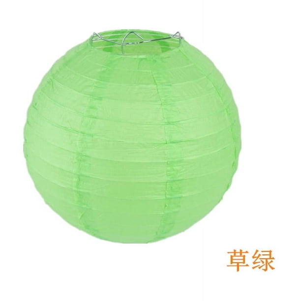 Nvzi Faroles de papel decorativos, faroles de papel colgantes, faroles para interiores y exteriores para lámparas de hogar, fiestas, decoración de eventos (verde, 10 piezas)