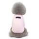 thumbnail image 4 of Suéter para perro de 2 piezas, abrigo para perro o gato pequeño y mediano, chaqueta de invierno cálida de algodón suave para cachorro (marrón + rosa), 4 of 5