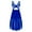 Royal_Blue, variant on MSemis Women Lyrical Dance Costumes Sequin Mesh Tulle Flowy Maxi Long Dress