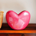 thumbnail image 2 of Heart Pencil Holder Decorative Desktop Crafts Desktop Pen Organizer Valentine'S Day 3D Desk Ornament Multifunctional, 2 of 6