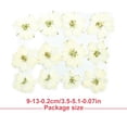 thumbnail image 2 of Pressé Fleurs Home Arts Décoratifs Signets Autocollants Sûr Coloré Multiples Simulation Décor Parfait Cadeaux Fournitures de Fête Blanc, 2 of 6