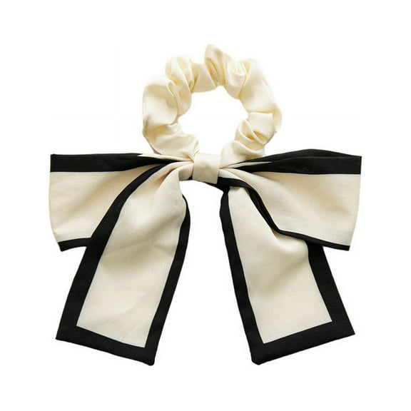 2pcs Hair Bow Scrunchies Elastic Ponytail Holder Scrunchy Hair Ties Decorative Hair Ropes