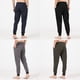 thumbnail image 2 of Pantalones de chándal para hombre Pantalones de chándal informales con bolsillo con cremallera en la parte inferior elástica, 2 of 8
