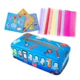 thumbnail image 3 of Sensory Pull Along Caja de pañuelos para niños pequeños Papel de juego Pañuelos para jalar ocupados Pañuelos para jalar ocupados Actividades para el , estilo D CUTICAT juguetes sensoriales, 3 of 8