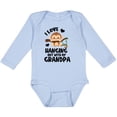 thumbnail image 3 of Inktastic Monkey I Love Hanging out with My Grandpa Boys or Girls Long Sleeve Baby Bodysuit, 3 of 5