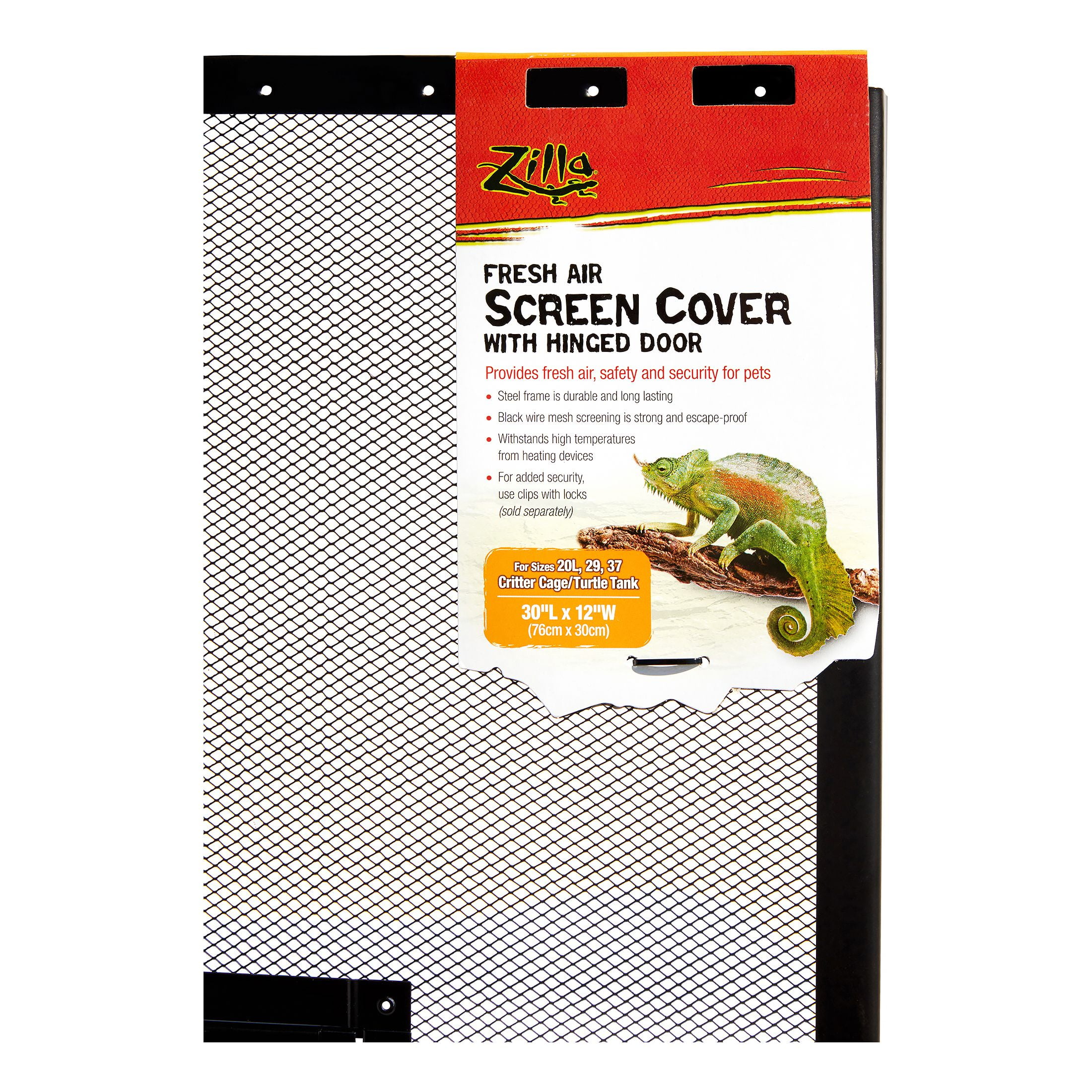 Zill Fresh Air Terrarium Screen Cover With Hinged Ubuy Singapore