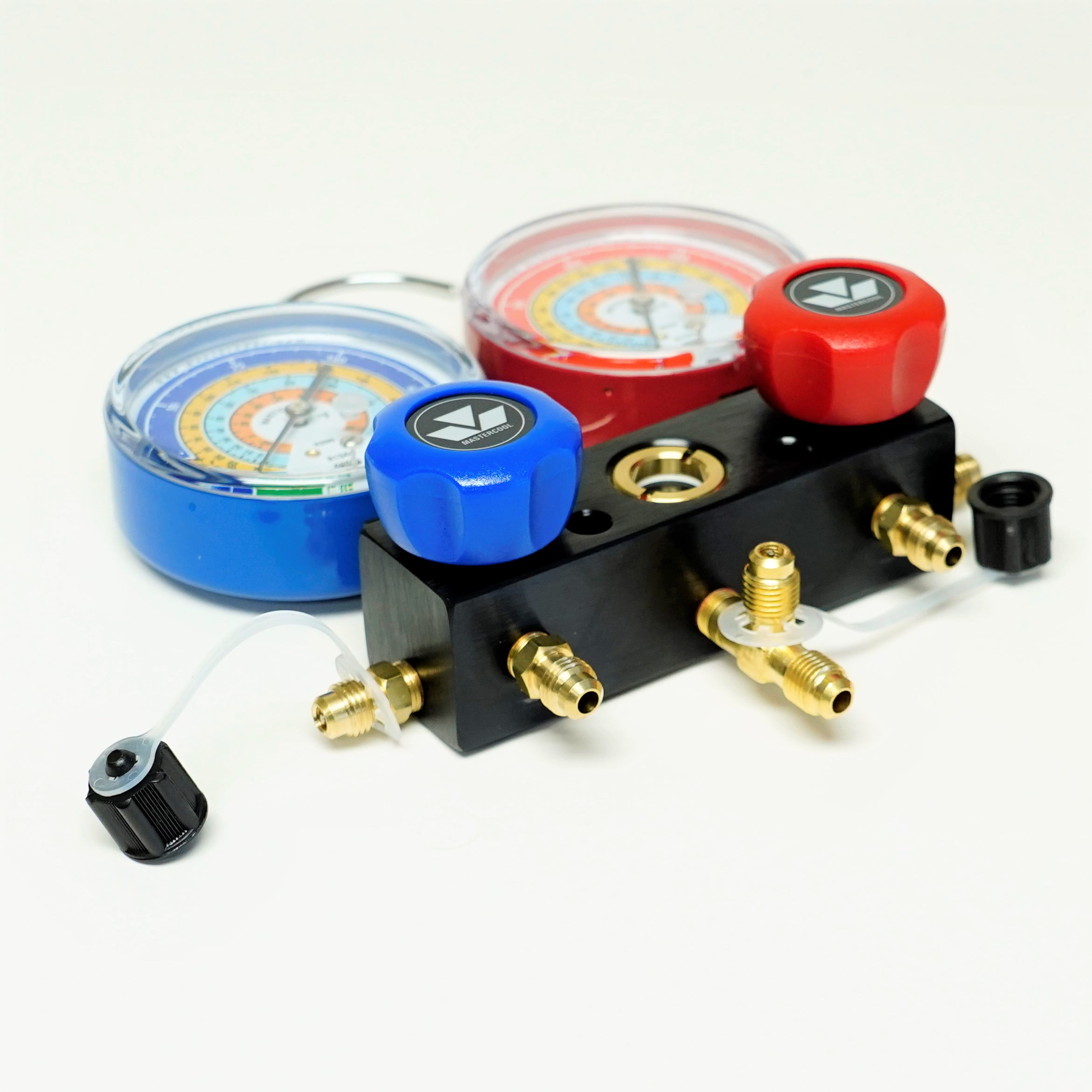 Buy Mastercool 93524TP Aluminum Charging Manifold with 24 Hoses R600a